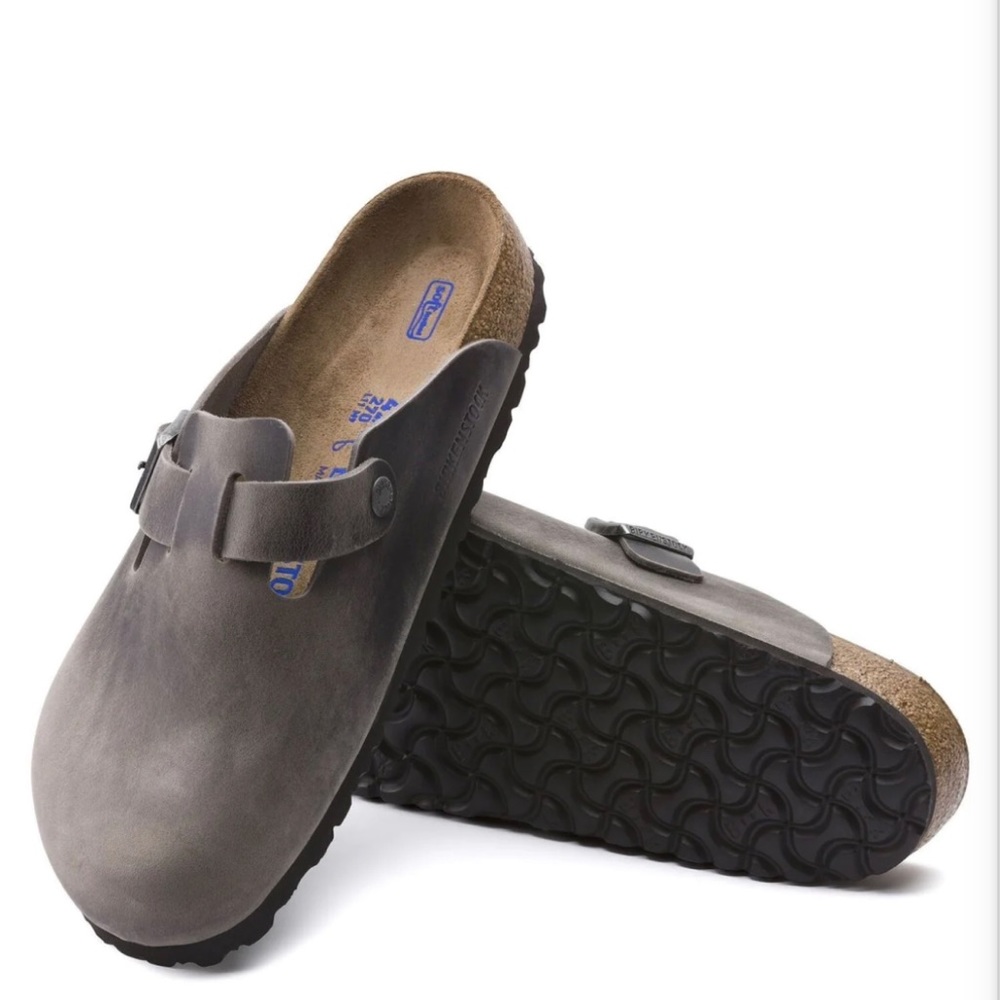 Birkenstock Boston Soft Footbed Oiled Leather Clogs
